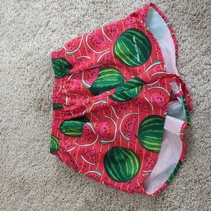 Women's Boa Running Shorts Watermelon Print